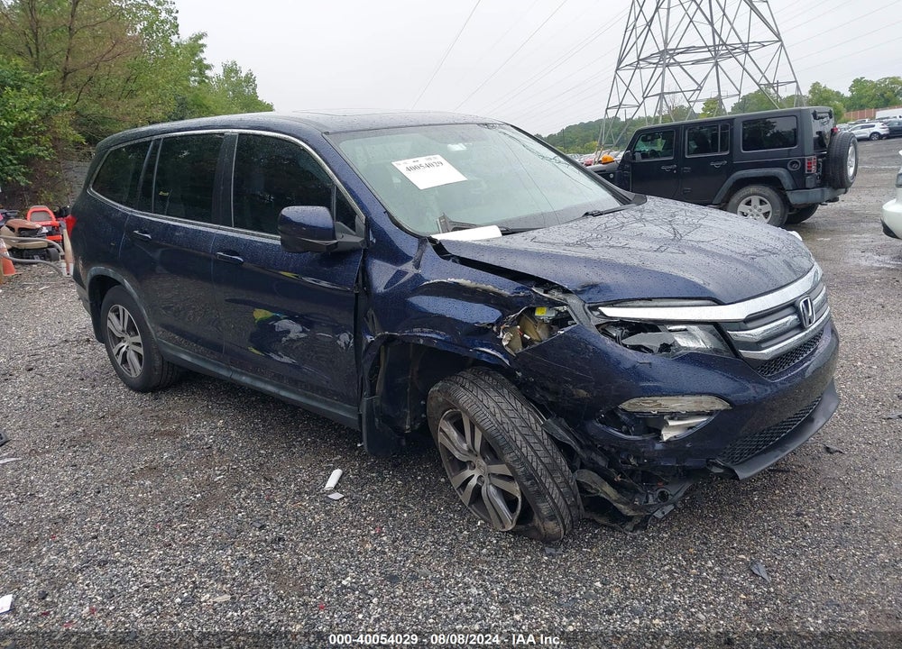 2017 HONDA PILOT EX-L VIN: 5FNYF6H58HB024208