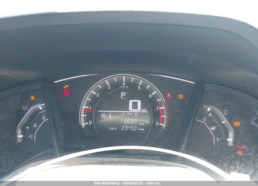 2016 HONDA CIVIC LX VIN: 19XFC2F55GE251095