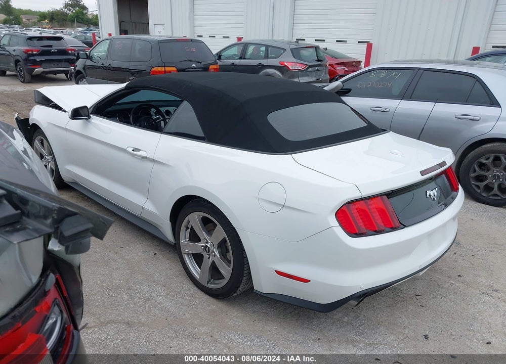 2017 FORD MUSTANG ECOBOOST PREMIUM VIN: 1FATP8UH1H5316566