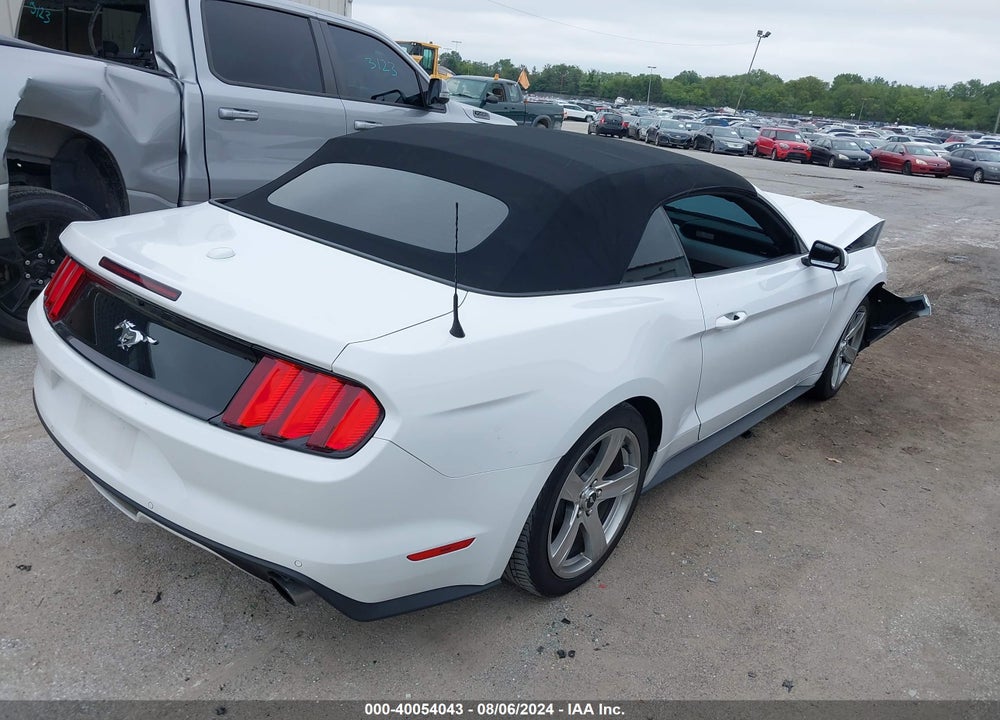2017 FORD MUSTANG ECOBOOST PREMIUM VIN: 1FATP8UH1H5316566