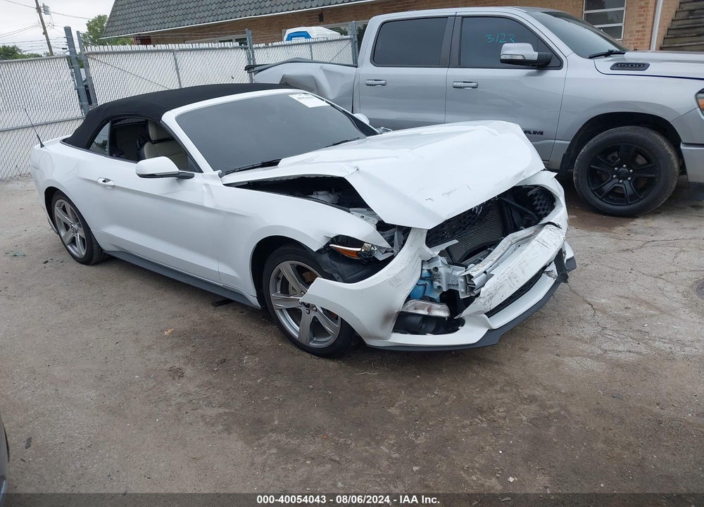 2017 FORD MUSTANG ECOBOOST PREMIUM VIN: 1FATP8UH1H5316566