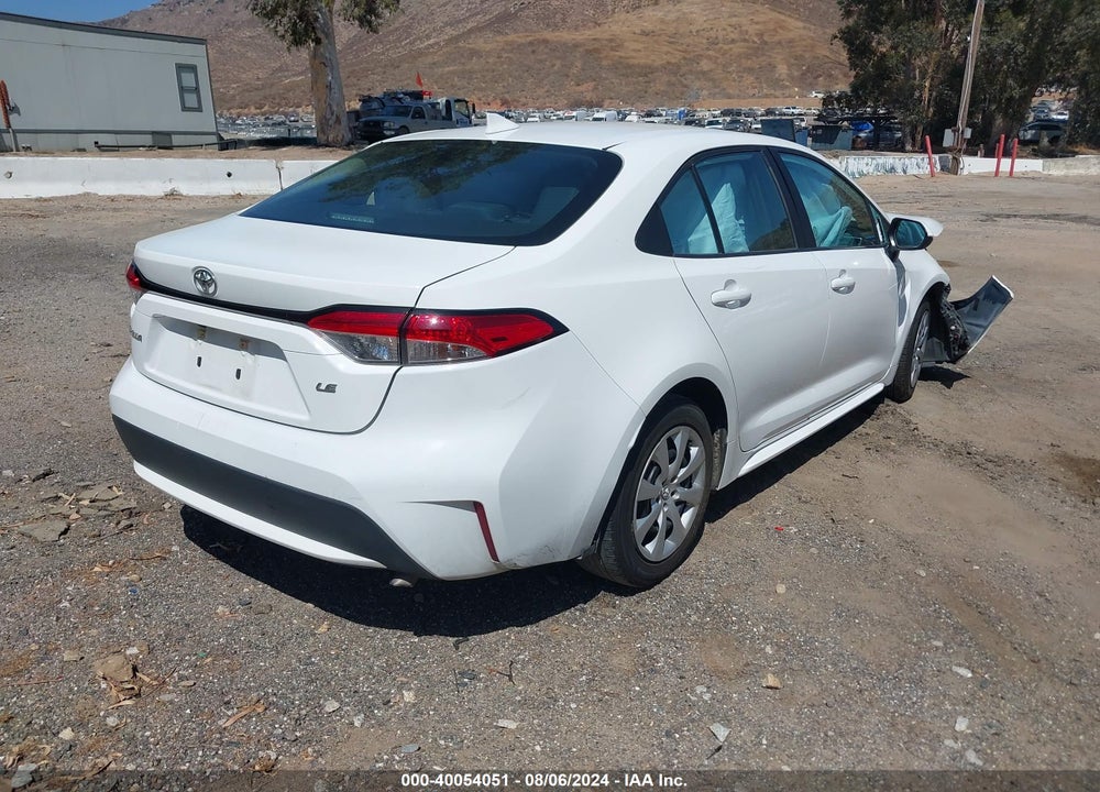 2021 TOYOTA COROLLA LE VIN: 5YFEPMAE6MP233377