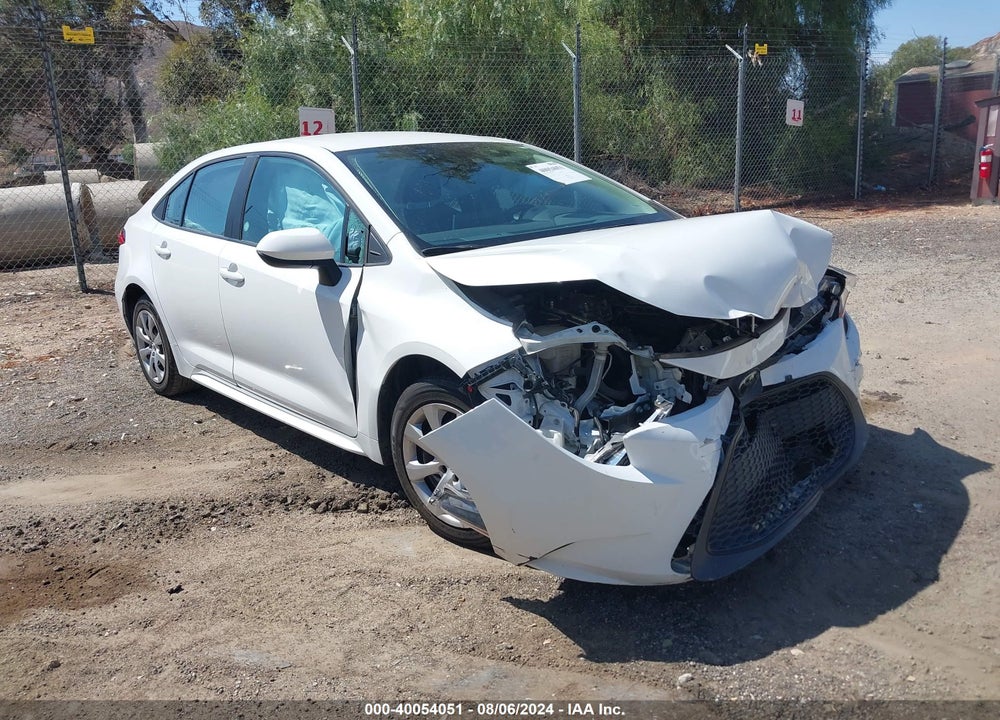 2021 TOYOTA COROLLA LE VIN: 5YFEPMAE6MP233377