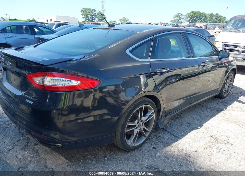 2014 FORD FUSION TITANIUM VIN: 3FA6P0K99ER254157