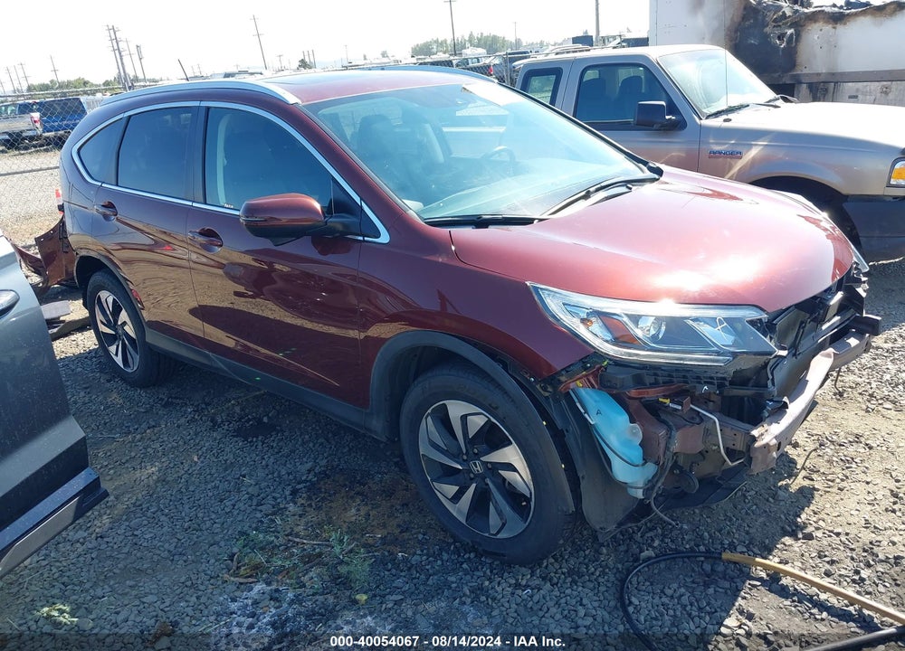 2016 HONDA CR-V TOURING VIN: 5J6RM3H98GL017552