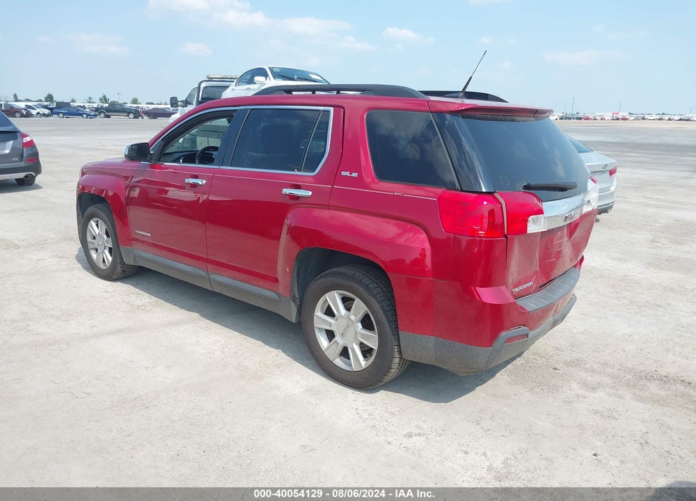 2013 GMC TERRAIN SLE-2 VIN: 2GKFLTEK4D6126778