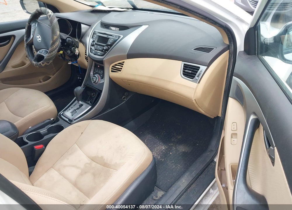 2013 HYUNDAI ELANTRA GLS VIN: 5NPDH4AE9DH390049