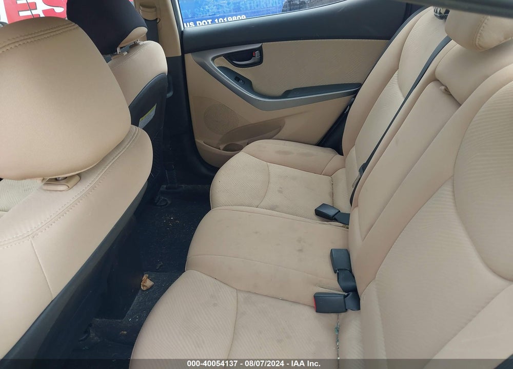 2013 HYUNDAI ELANTRA GLS VIN: 5NPDH4AE9DH390049