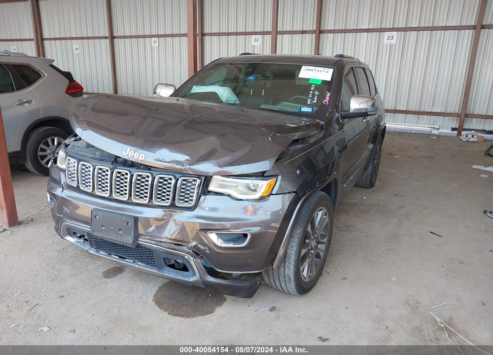 2018 JEEP GRAND CHEROKEE OVERLAND 4X2 VIN: 1C4RJECG4JC110396