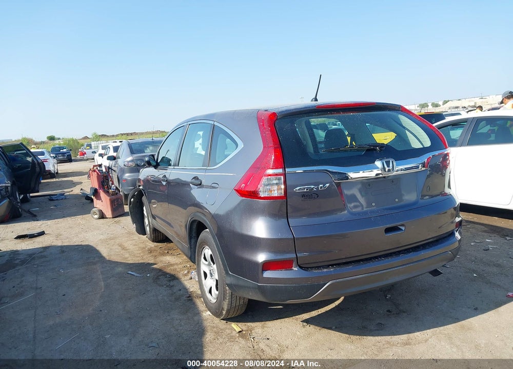 2016 HONDA CR-V LX VIN: 3CZRM3H30GG708017