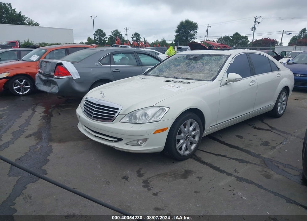 2008 MERCEDES-BENZ S 550 4MATIC VIN: WDDNG86X68A168824