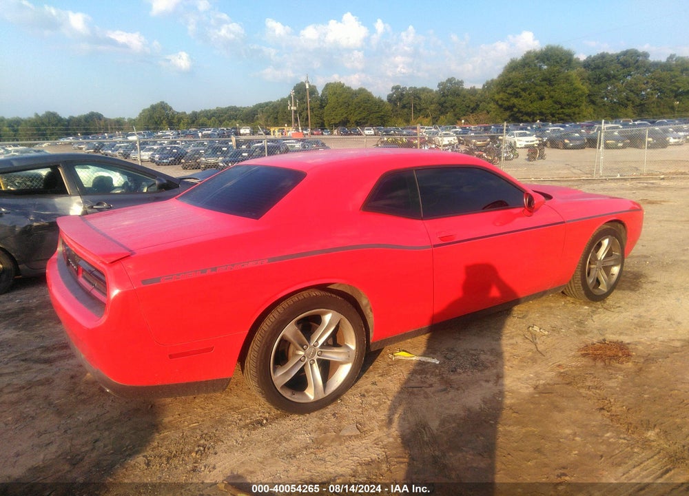 2016 DODGE CHALLENGER SXT VIN: 2C3CDZAGXGH291053