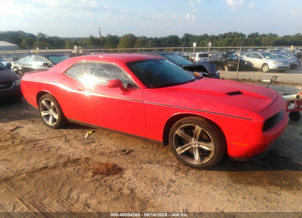 2016 DODGE CHALLENGER SXT VIN: 2C3CDZAGXGH291053