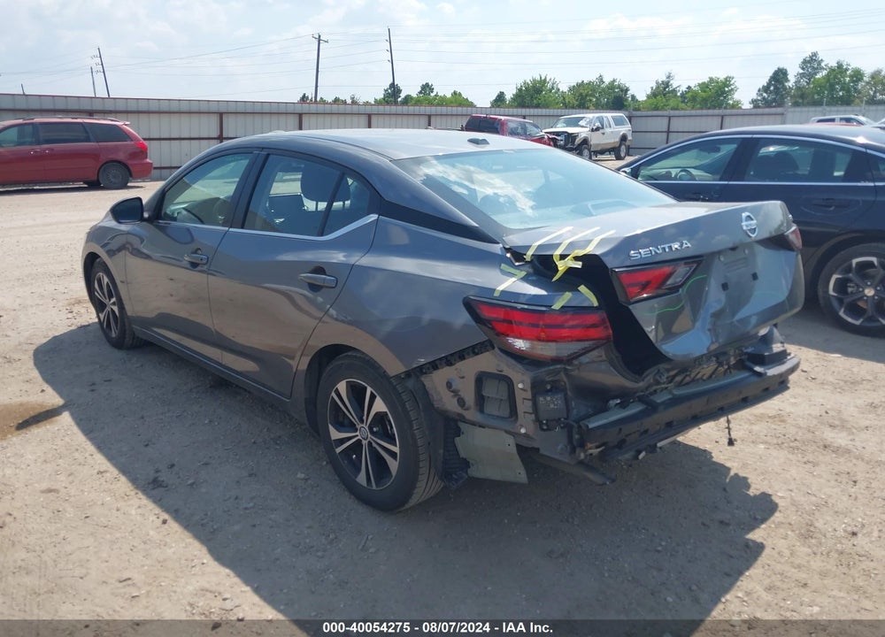2022 NISSAN SENTRA SV XTRONIC CVT VIN: 3N1AB8CV0NY275372