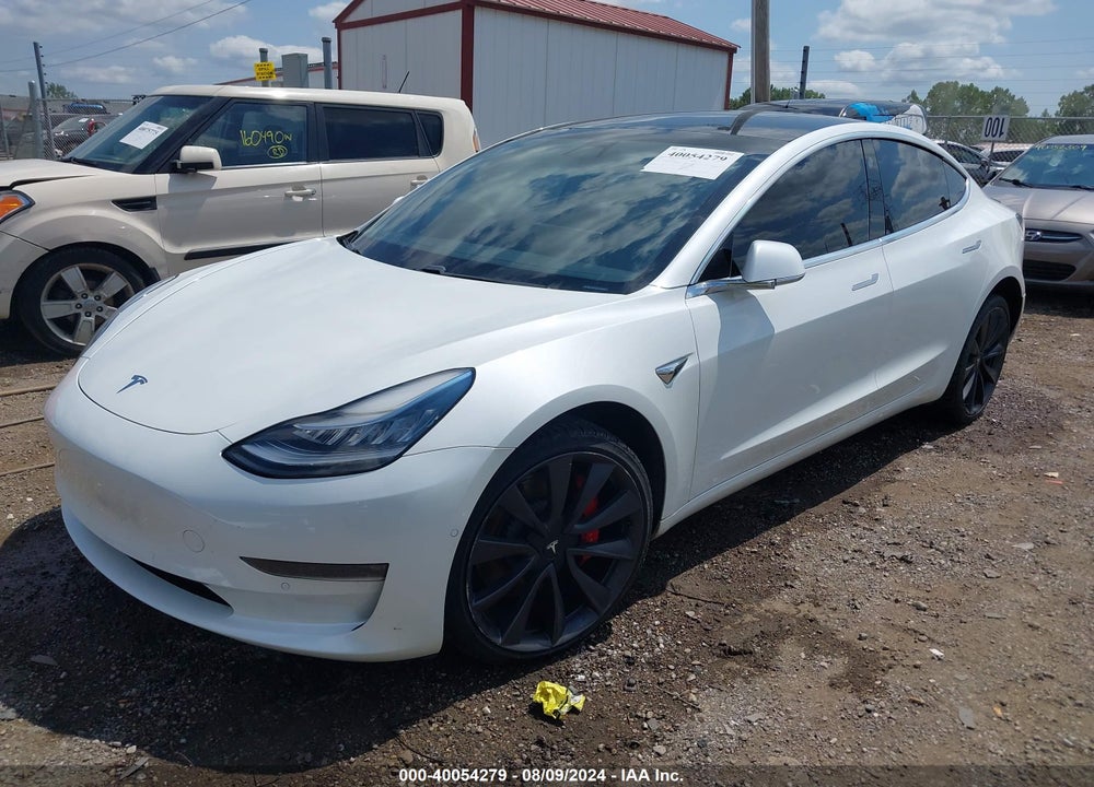 2020 TESLA MODEL 3 PERFORMANCE DUAL MOTOR ALL-WHEEL DRIVE VIN: 5YJ3E1EC7LF714298