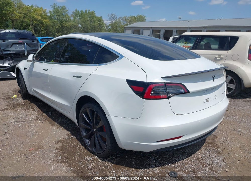 2020 TESLA MODEL 3 PERFORMANCE DUAL MOTOR ALL-WHEEL DRIVE VIN: 5YJ3E1EC7LF714298