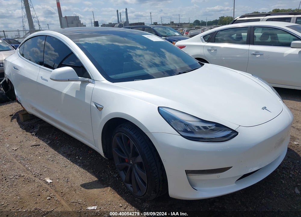 2020 TESLA MODEL 3 PERFORMANCE DUAL MOTOR ALL-WHEEL DRIVE VIN: 5YJ3E1EC7LF714298