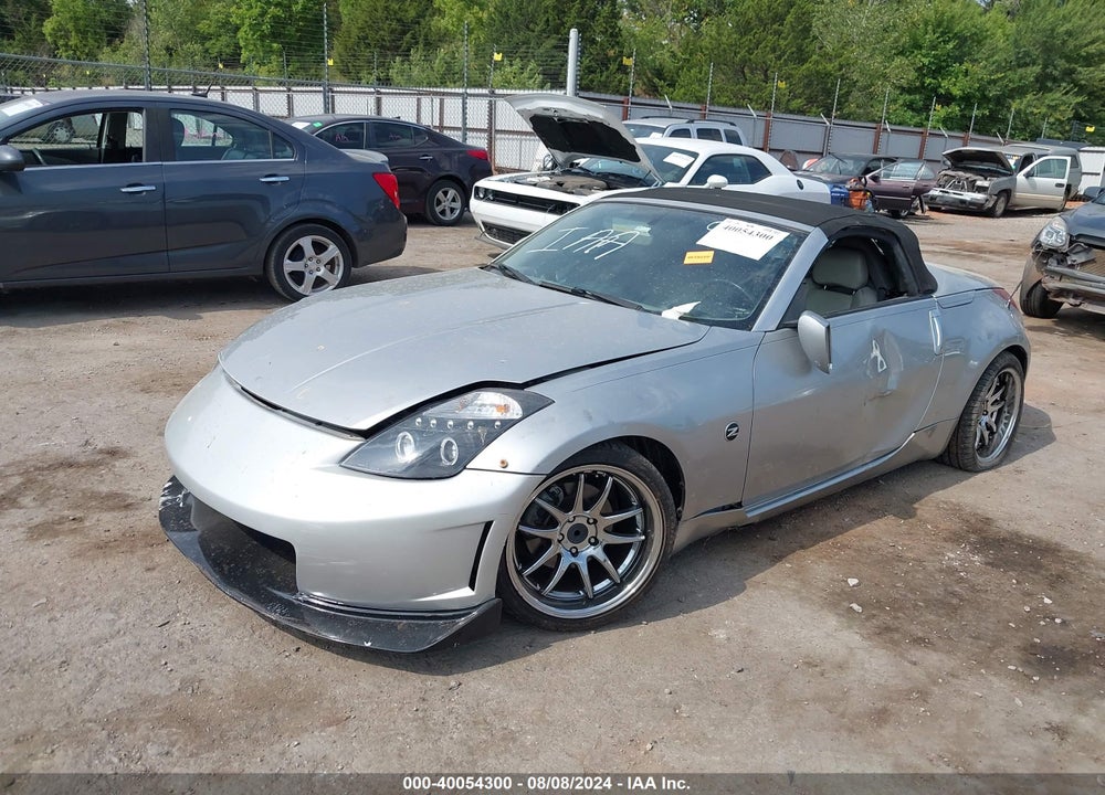 2004 NISSAN 350Z ROADSTER VIN: JN1AZ36A64T010065