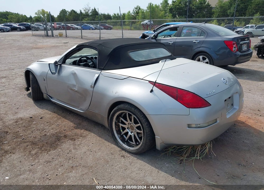 2004 NISSAN 350Z ROADSTER VIN: JN1AZ36A64T010065