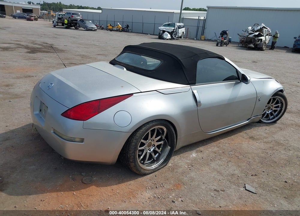 2004 NISSAN 350Z ROADSTER VIN: JN1AZ36A64T010065