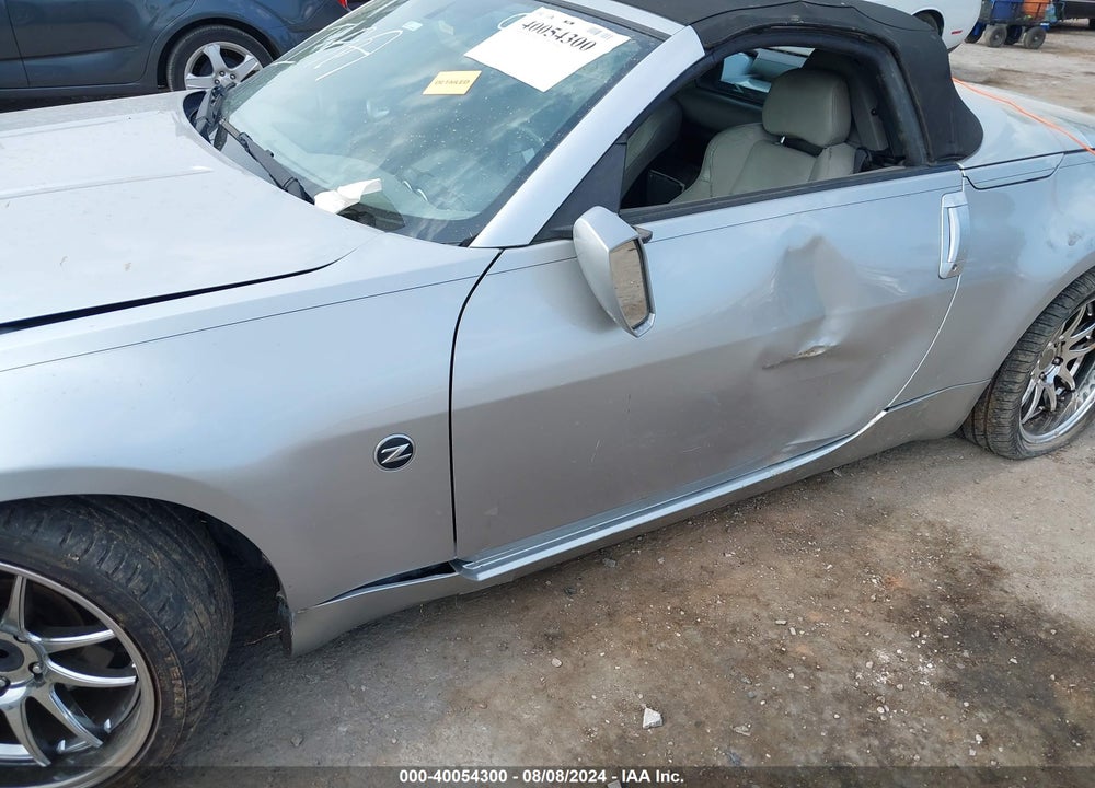 2004 NISSAN 350Z ROADSTER VIN: JN1AZ36A64T010065