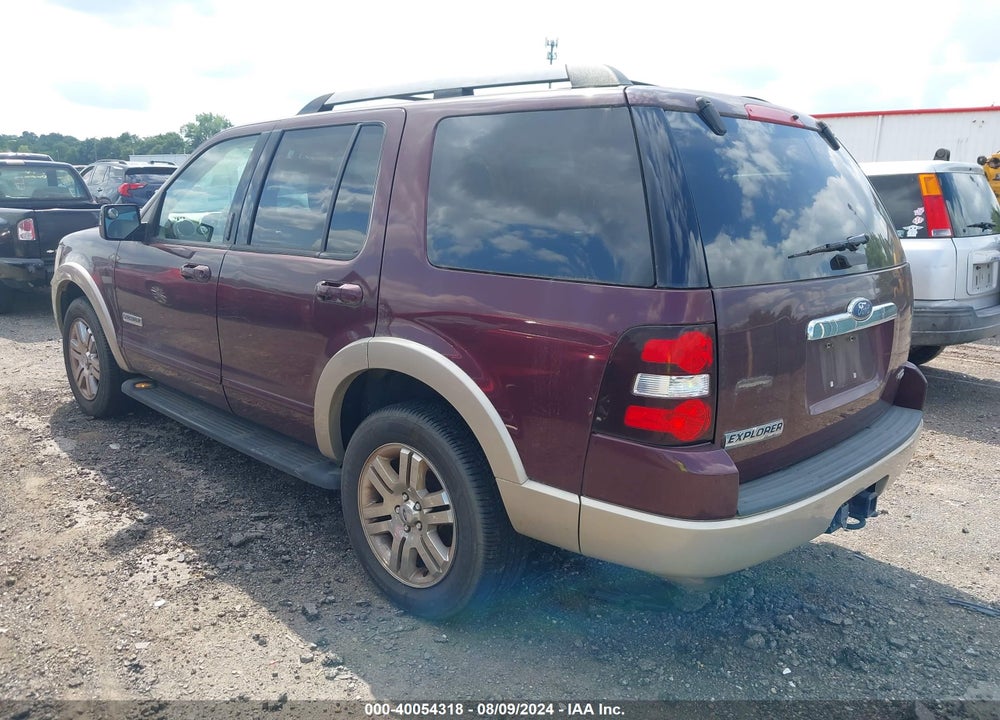 2007 FORD EXPLORER EDDIE BAUER VIN: 1FMEU74E27UA58540
