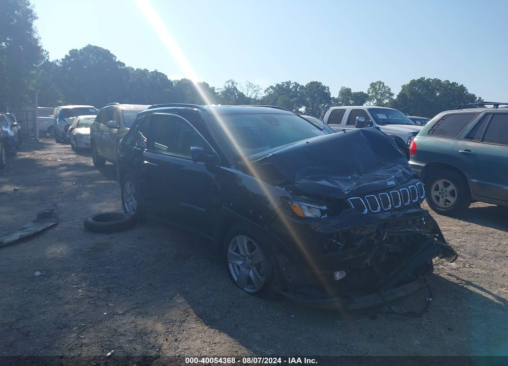 2022 JEEP COMPASS LATITUDE FWD VIN: 3C4NJCBB6NT167394