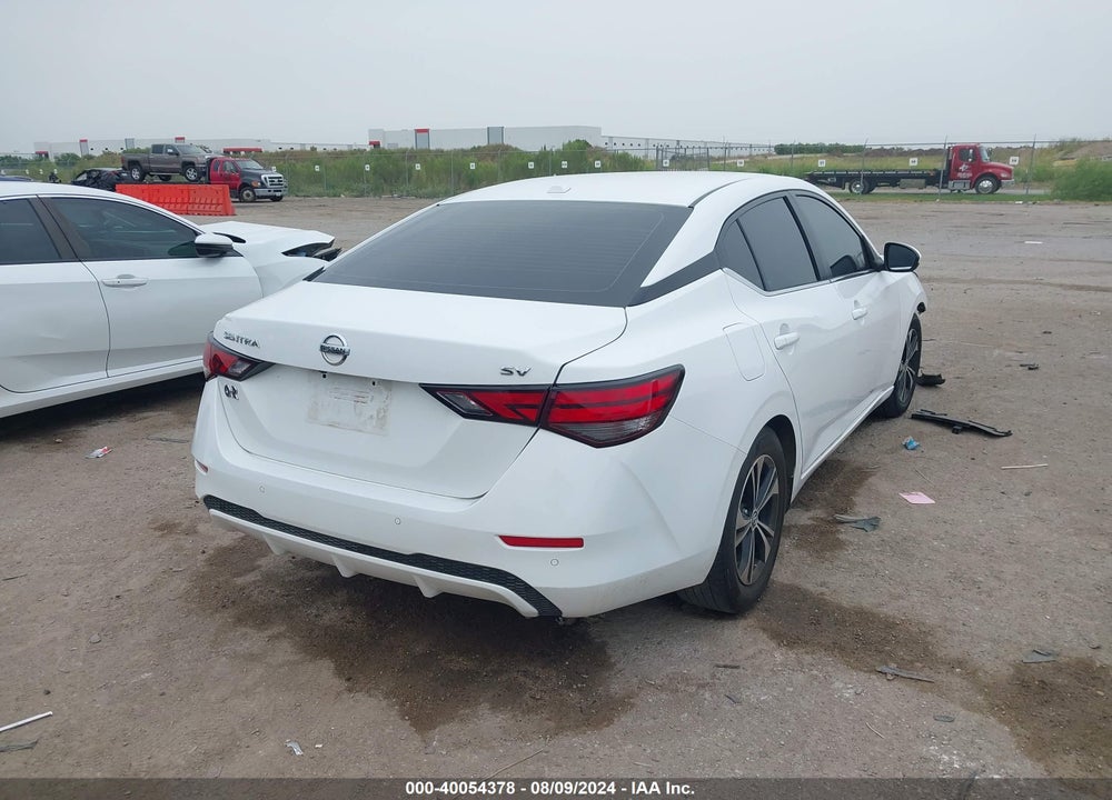 2022 NISSAN SENTRA SV VIN: 3N1AB8CVXNY297122