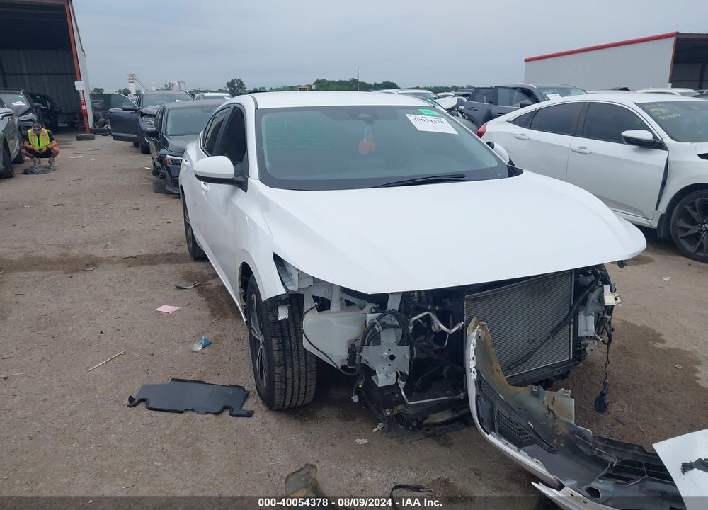 2022 NISSAN SENTRA SV VIN: 3N1AB8CVXNY297122