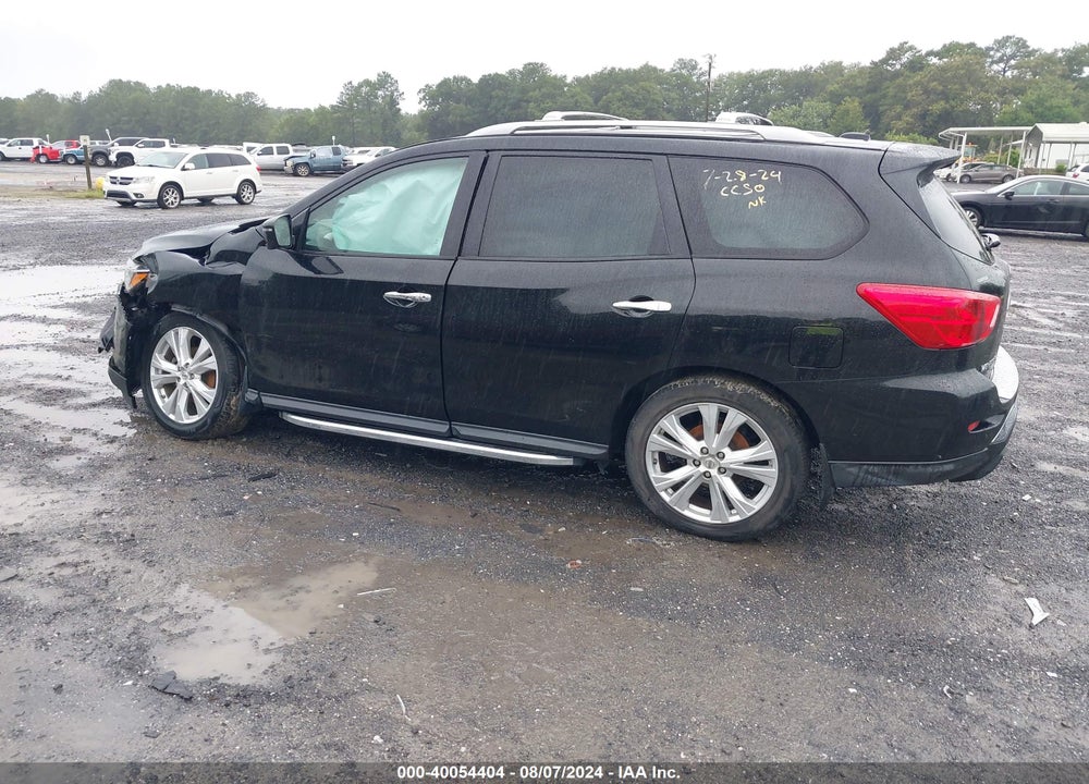 2018 NISSAN PATHFINDER SL VIN: 5N1DR2MM8JC655387