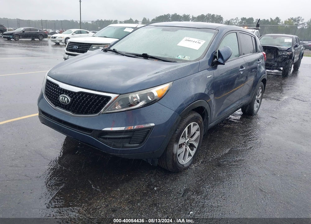 2016 KIA SPORTAGE LX VIN: KNDPBCAC3G7859779