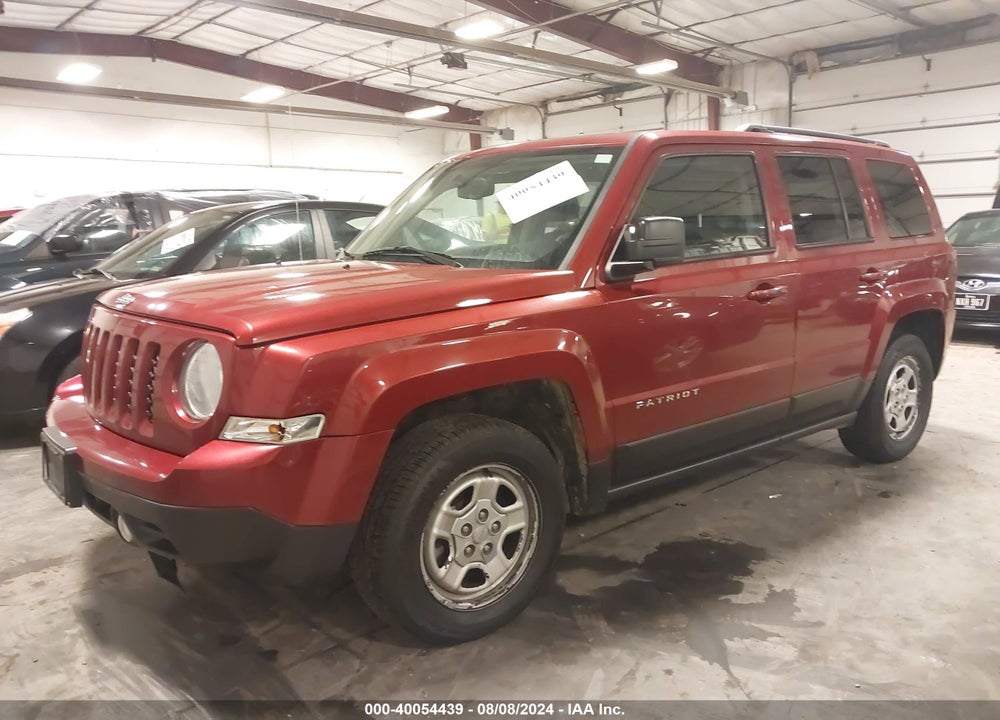 2017 JEEP PATRIOT SPORT FWD VIN: 1C4NJPBB6HD158499