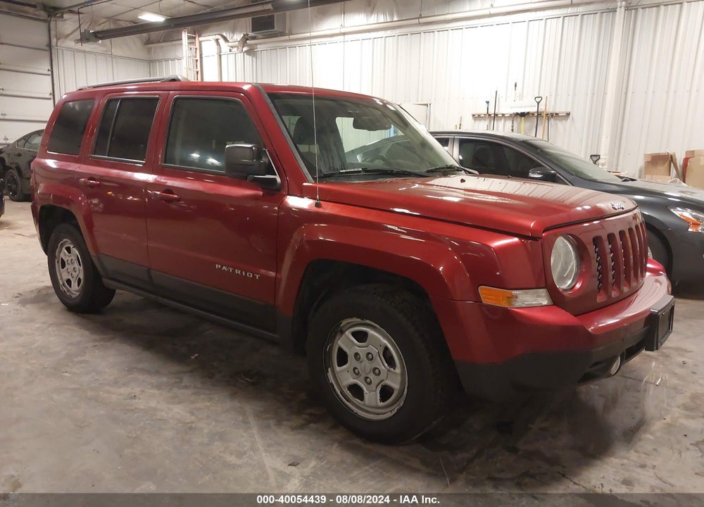 2017 JEEP PATRIOT SPORT FWD VIN: 1C4NJPBB6HD158499