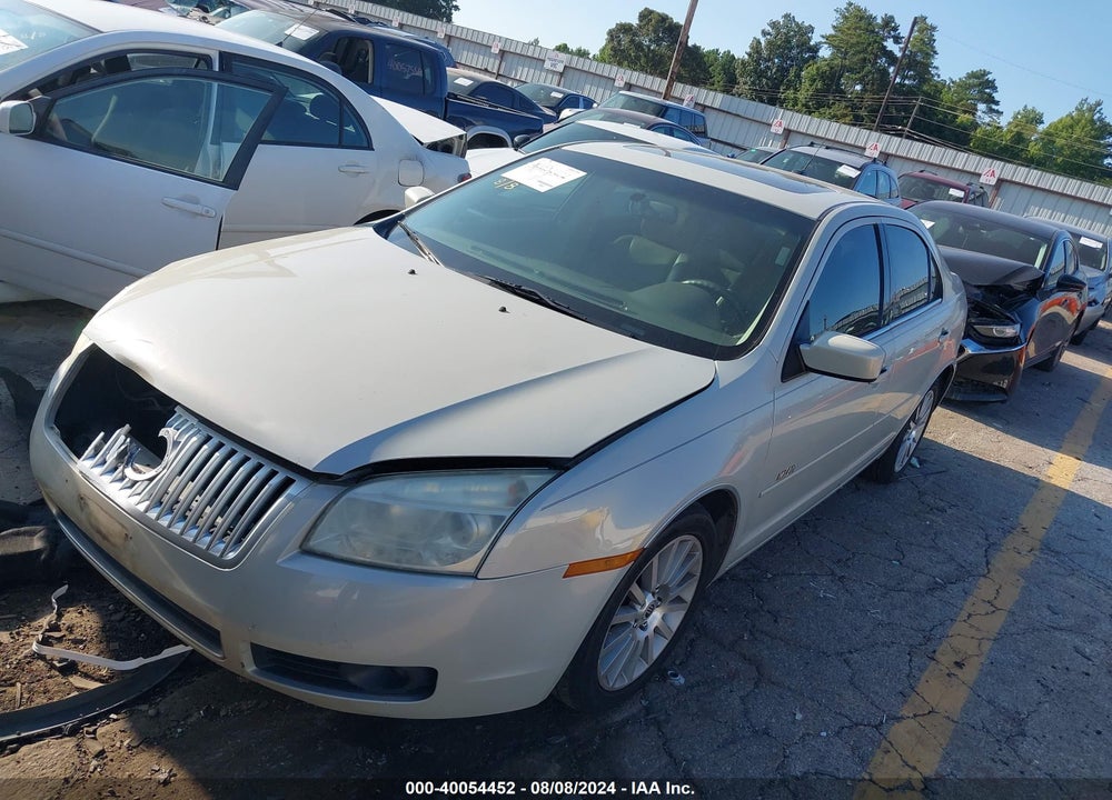 2008 MERCURY MILAN I4 PREMIER VIN: 3MEHM08Z58R638880
