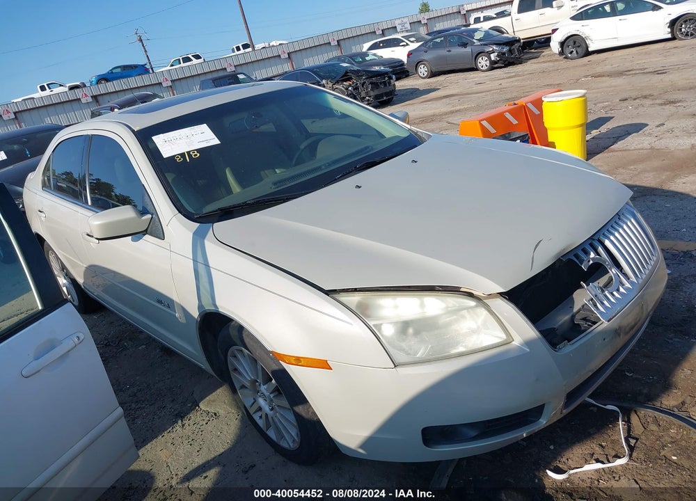 2008 MERCURY MILAN I4 PREMIER VIN: 3MEHM08Z58R638880