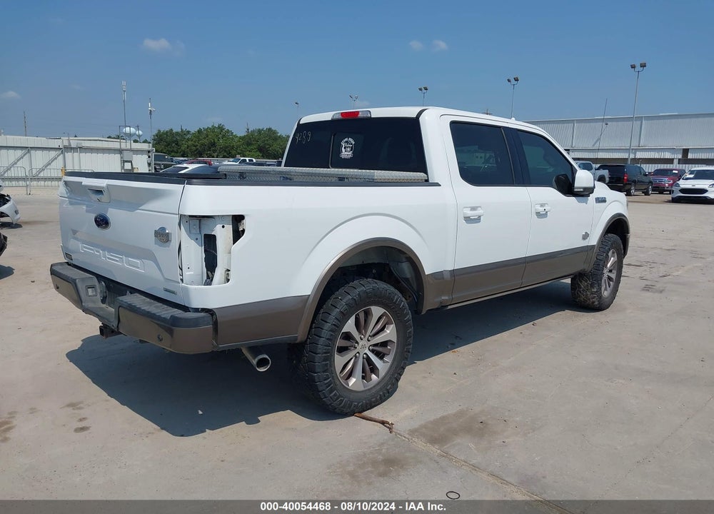 2020 FORD F-150 KING RANCH VIN: 1FTEW1C42LFA64289