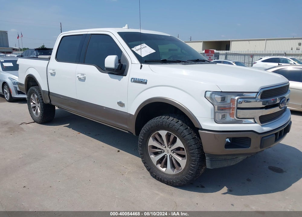 2020 FORD F-150 KING RANCH VIN: 1FTEW1C42LFA64289