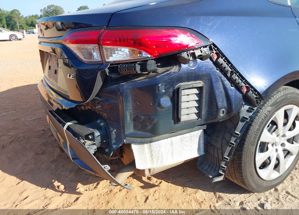 2022 TOYOTA COROLLA LE VIN: 5YFEPMAE2NP316998