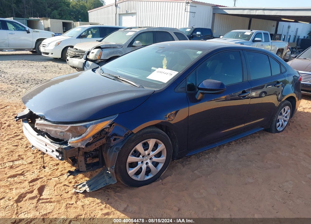 2022 TOYOTA COROLLA LE VIN: 5YFEPMAE2NP316998