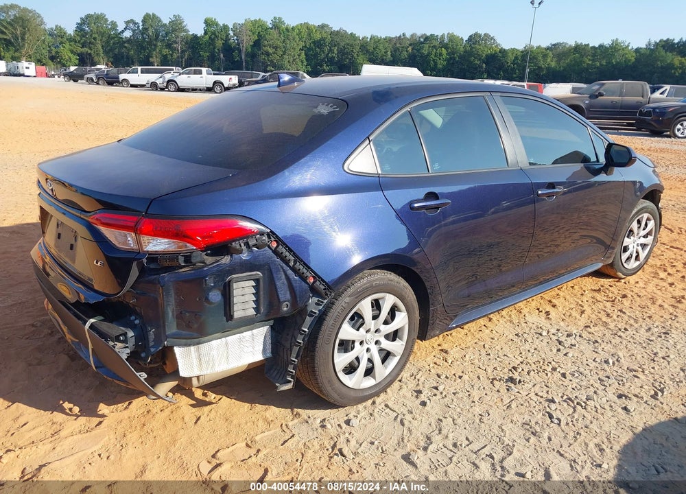 2022 TOYOTA COROLLA LE VIN: 5YFEPMAE2NP316998