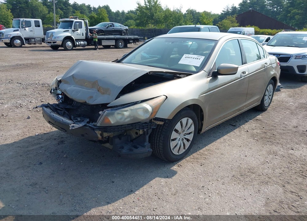 2009 HONDA ACCORD 2.4 LX VIN: 1HGCP26309A043638