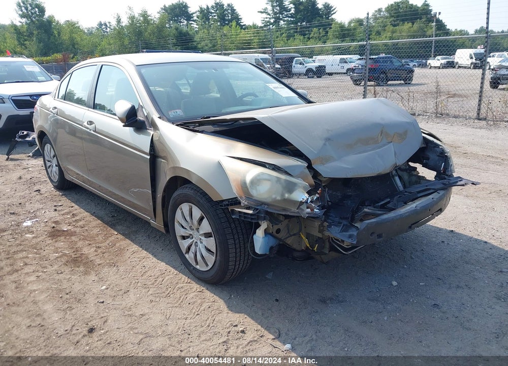2009 HONDA ACCORD 2.4 LX VIN: 1HGCP26309A043638