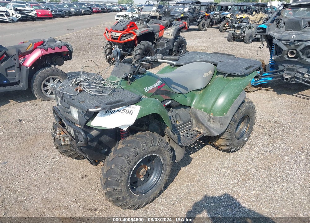 2000 KAWASAKI KVF400 C VIN: JKAVFKC12YB512941