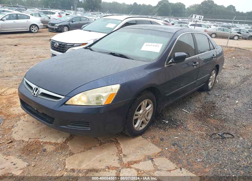 2007 HONDA ACCORD 2.4 EX VIN: 1HGCM56717A169632