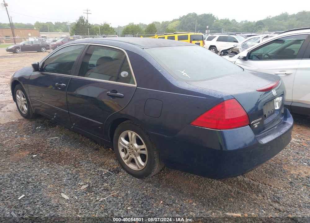 2007 HONDA ACCORD 2.4 EX VIN: 1HGCM56717A169632