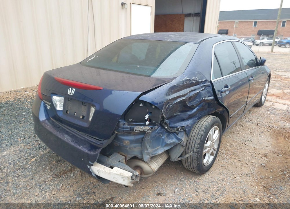 2007 HONDA ACCORD 2.4 EX VIN: 1HGCM56717A169632