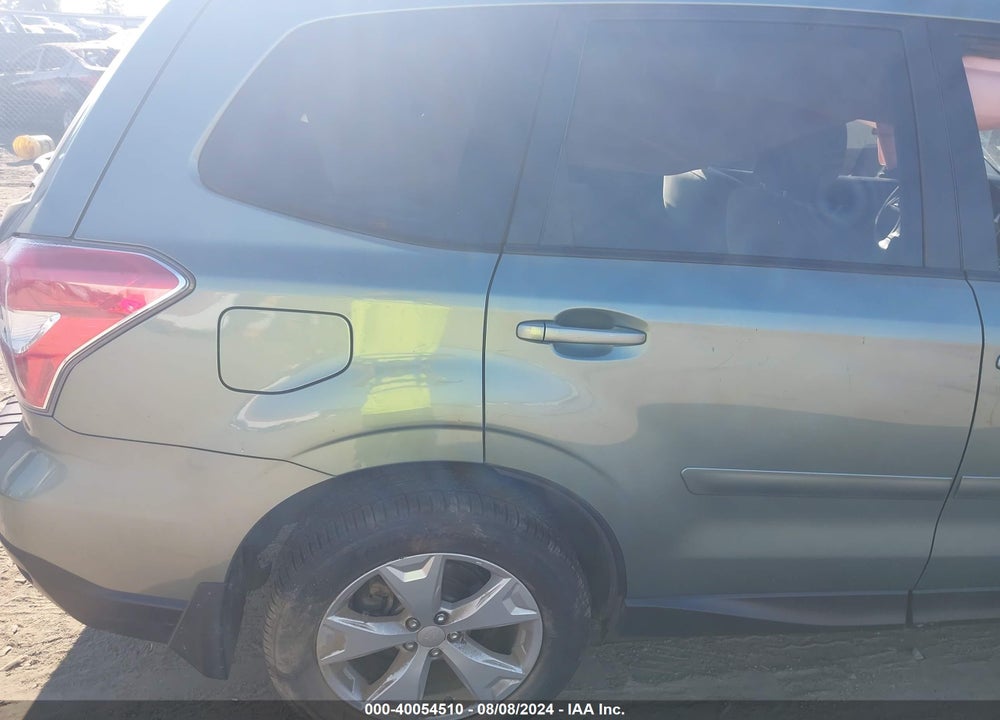 2016 SUBARU FORESTER VIN: JF2SJAGC5GH508943