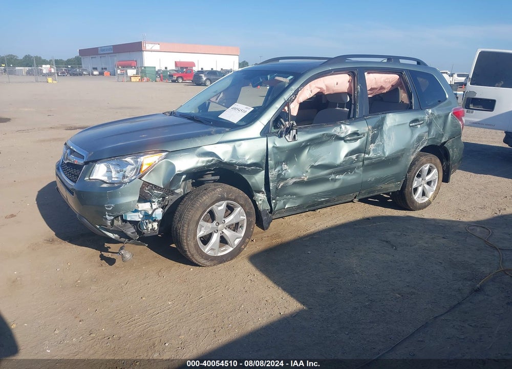 2016 SUBARU FORESTER VIN: JF2SJAGC5GH508943