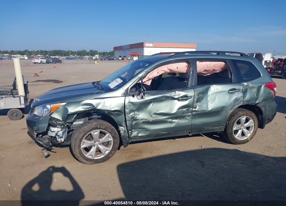 2016 SUBARU FORESTER VIN: JF2SJAGC5GH508943
