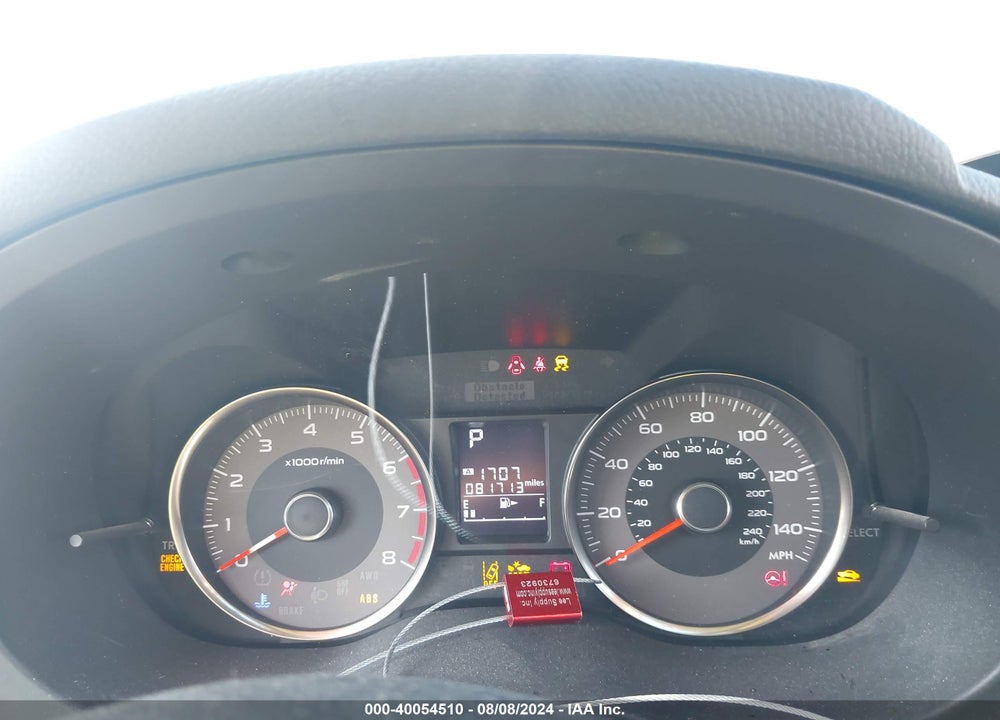 2016 SUBARU FORESTER VIN: JF2SJAGC5GH508943